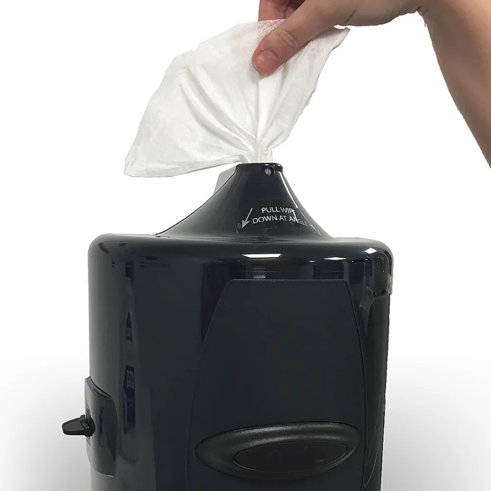 Antibacterial CLUBwipes refill, 1500 Wipe/Roll, 4 Rolls/Carton (MC7098)<Petra Clearance