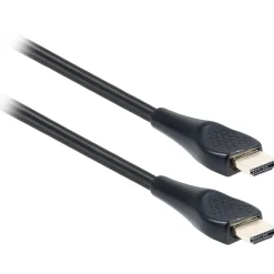 Philips 6' HDMI to HDMI Cable with Ethernet, Male to Male, Black (SWV3220B/27)