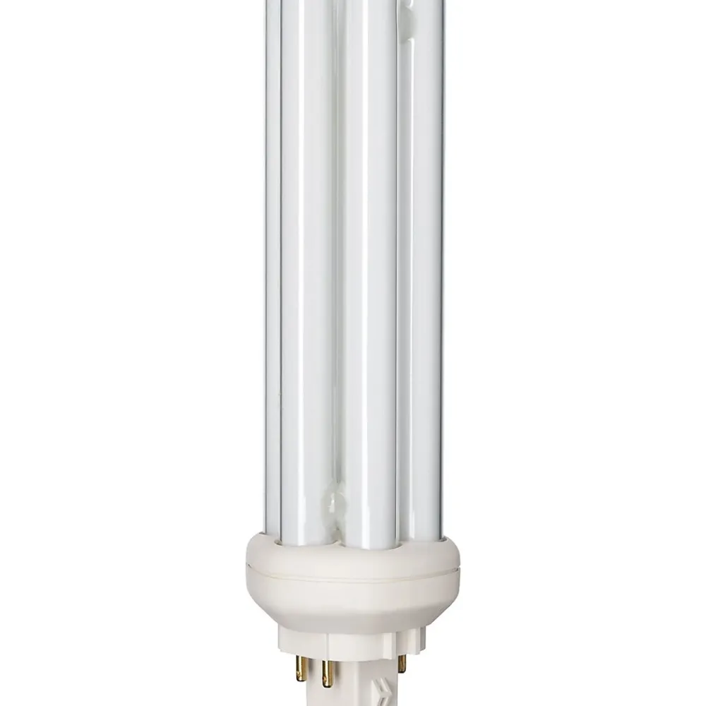 Philips Compact Fluorescent PL-T Lamp, 26 Watts, 4-Pin, Neutral White, 10PK