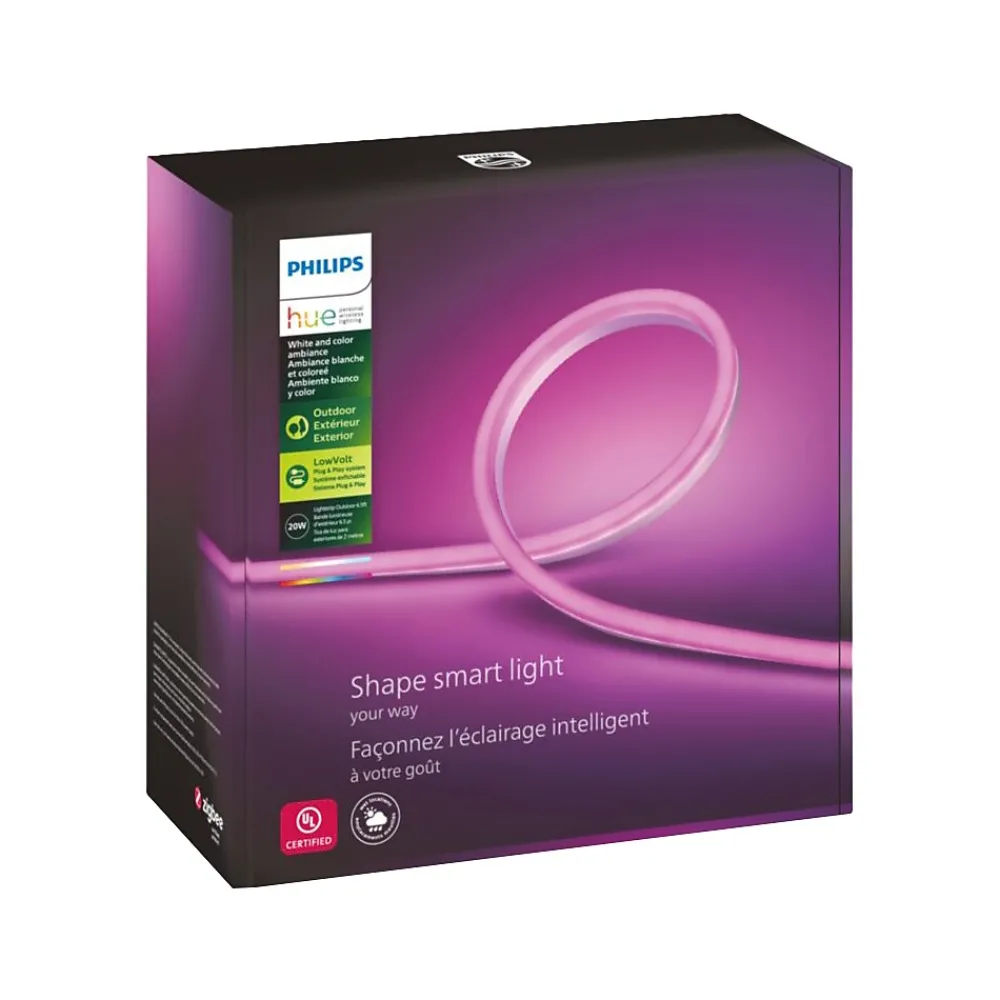 Philips Hue LED Lightstrip Outdoor, Silicone (555904)