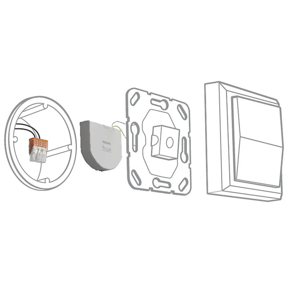Philips Hue Smart Wall Switch Module, White (571240)