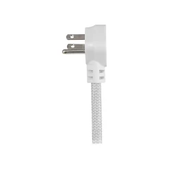 Philips 4-Outlet 2-USB Port Surge Protector, 3', White (SPP4113WB/37)