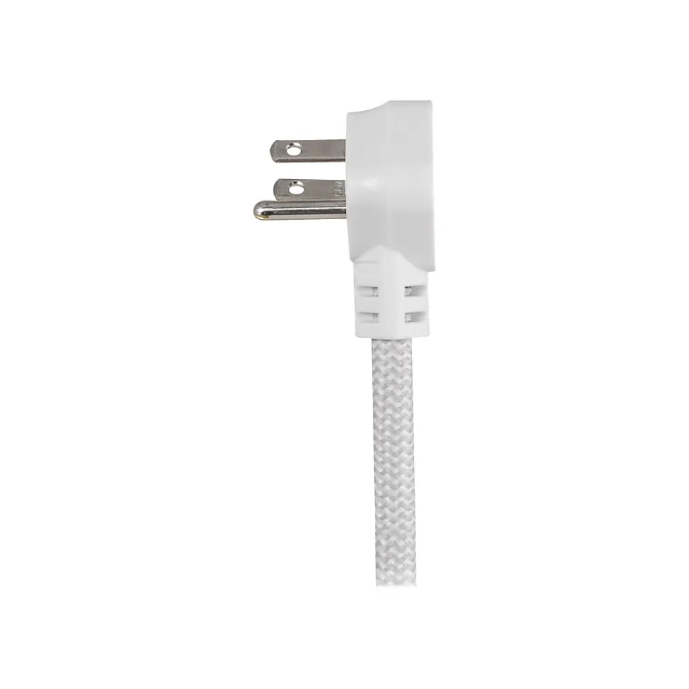 Philips 4-Outlet 2-USB Port Surge Protector, 3', White (SPP4113WB/37)