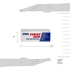 PhysiciansCare First Aid Kit Refill, 25 People, 48 Pieces (90103)