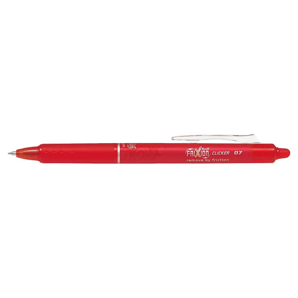 Pens|Pilot FriXion Ball Clicker Erasable Gel Pens, Fine Point, 0.7mm, Assorted Ink, 7/Pack (31472)