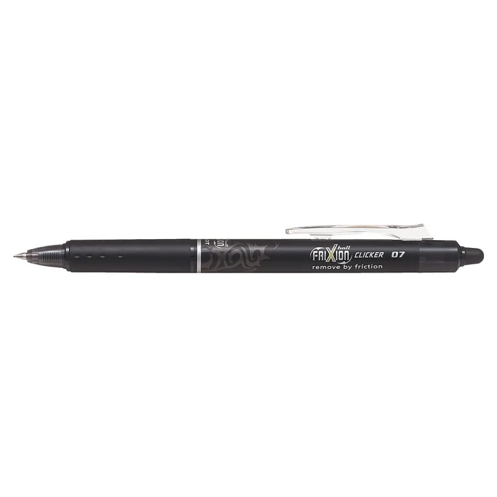 Pens|Pilot FriXion Ball Clicker Erasable Gel Pens, Fine Point, 0.7mm, Assorted Ink, 7/Pack (31472)