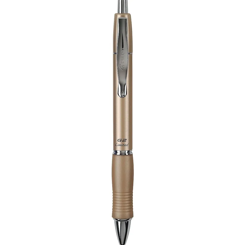 Pens|Pilot G2 Limited Gel Pen, Fine Point, Black Ink (31152)