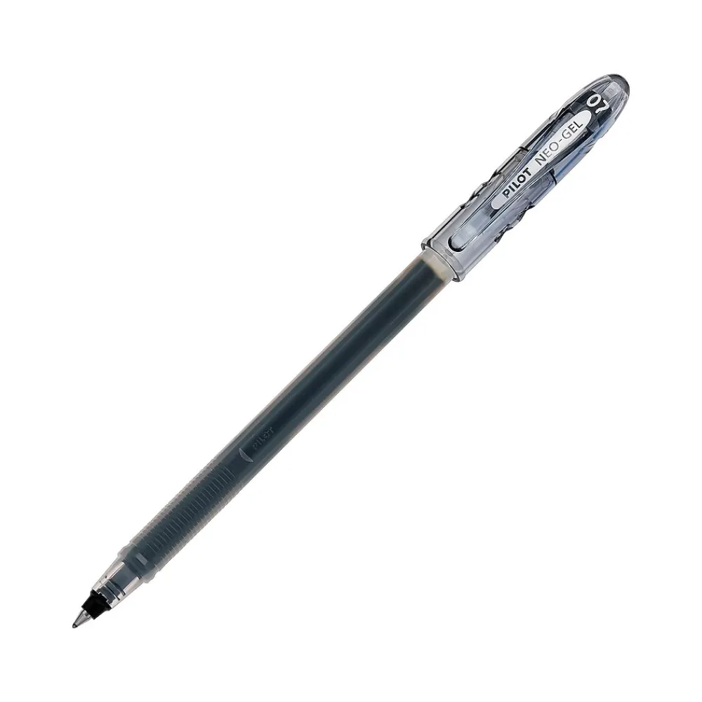 Pens|Pilot Neo-Gel Gel Pens, Fine Point, Black Ink, Dozen (14001)