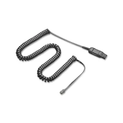 Poly Plantronics A10-16 Adapter Cable, Smoky Gray (85T17AA#ABA)