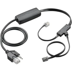 Clearance Poly Plantronics APV-66 Hook Switch Cable, Black (85R02AA)