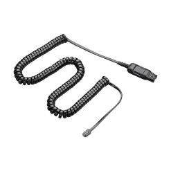 Outlet Poly Plantronics HIC Headset Cable, Black (783S2AA)