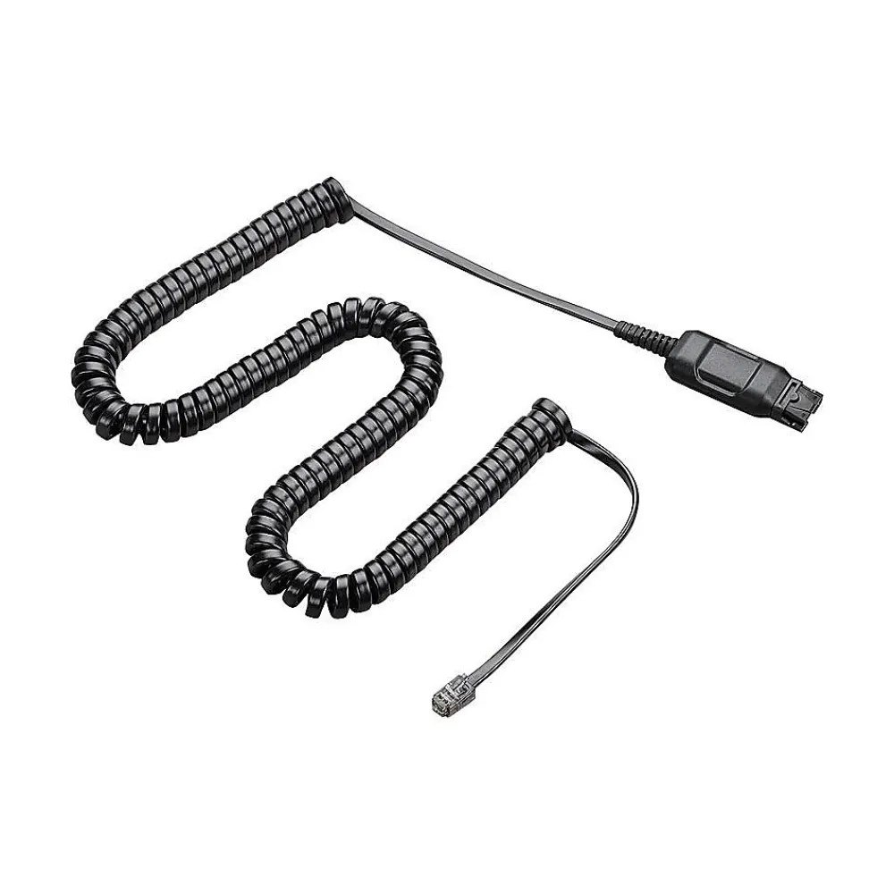 Outlet Poly Plantronics HIC Headset Cable, Black (783S2AA)