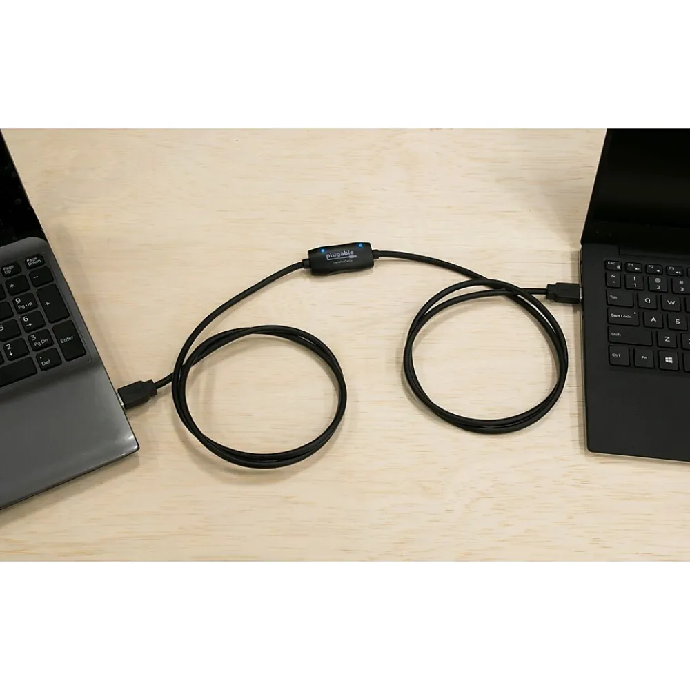 Plugable 6' USB 3.0 Windows Transfer Cable, Black (USB3-TRAN)