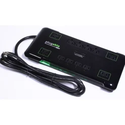 Plugable 12-Outlet 4320 J Surge Suppressor, 6' (PS12-USB2B)