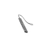 Plugable 9-Port USB-C Hub, Gray (USBC-9IN1E)
