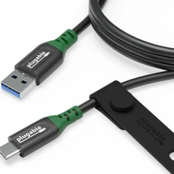 Plugable 3.3'Â USB-C to USB-A Cable, Black (USBC-A1M)