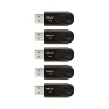 Clearance PNY Attache 4 16GB USB 2.0 Type-A Flash Drive, Black, 5/Pack (P-FD16GX5ATT4MC)