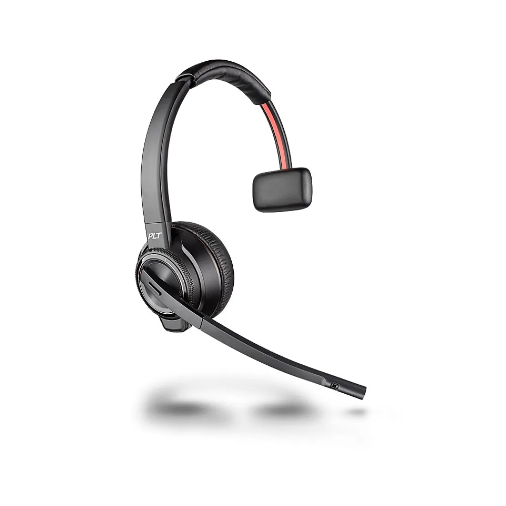 Discount Poly Savi 8210 Noise Canceling Mono Phone & Computer Headset, Unified Communcations Certified (7S447AA#ABA)