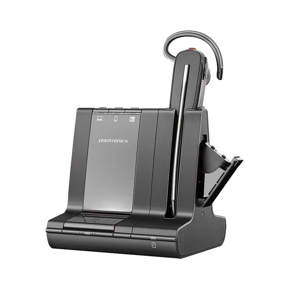 Best Poly Savi 8245 Office Noise Canceling Bluetooth Convertible Headset, USB-C (7W6D1AA#ABA)