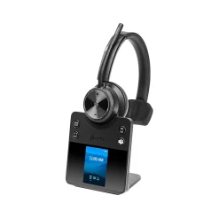 Discount Poly Savi 7410 Office Series Wireless Noise Canceling Bluetooth Mono On-Ear Headset, MS Certified (8L7D7AA#ABA)