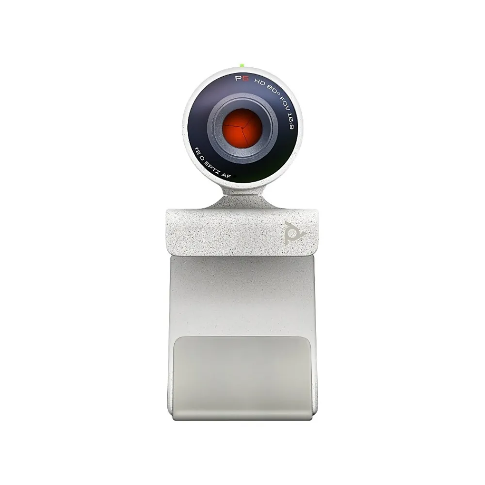 Online Poly Studio P5 HD 1080p Webcam, White (76U43AA)