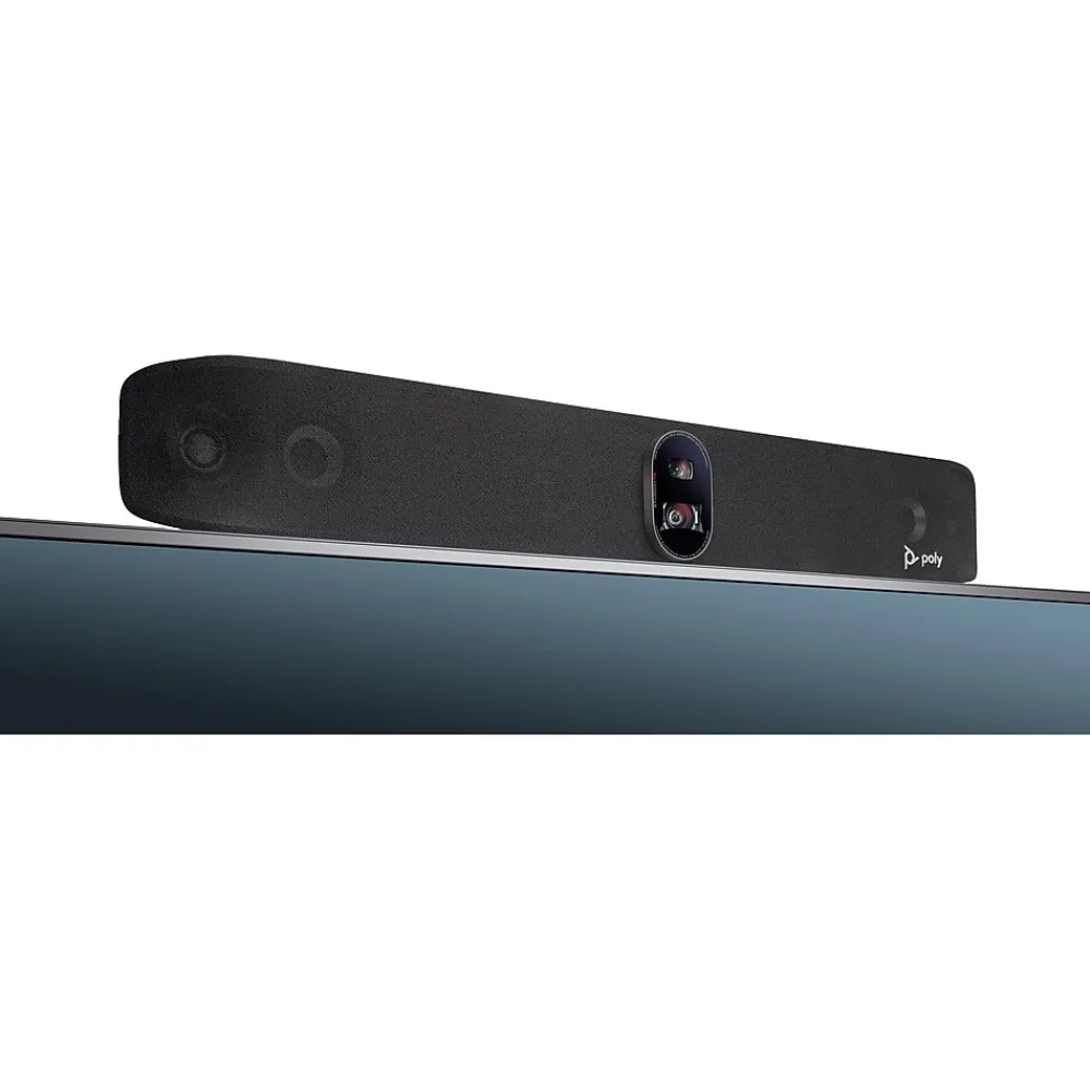 Outlet Poly Studio X70 HD Up to 3840 x 2160 Conferencing Webcam, 20 Megapixels, Black/Gray (83Z51AA#ABA)