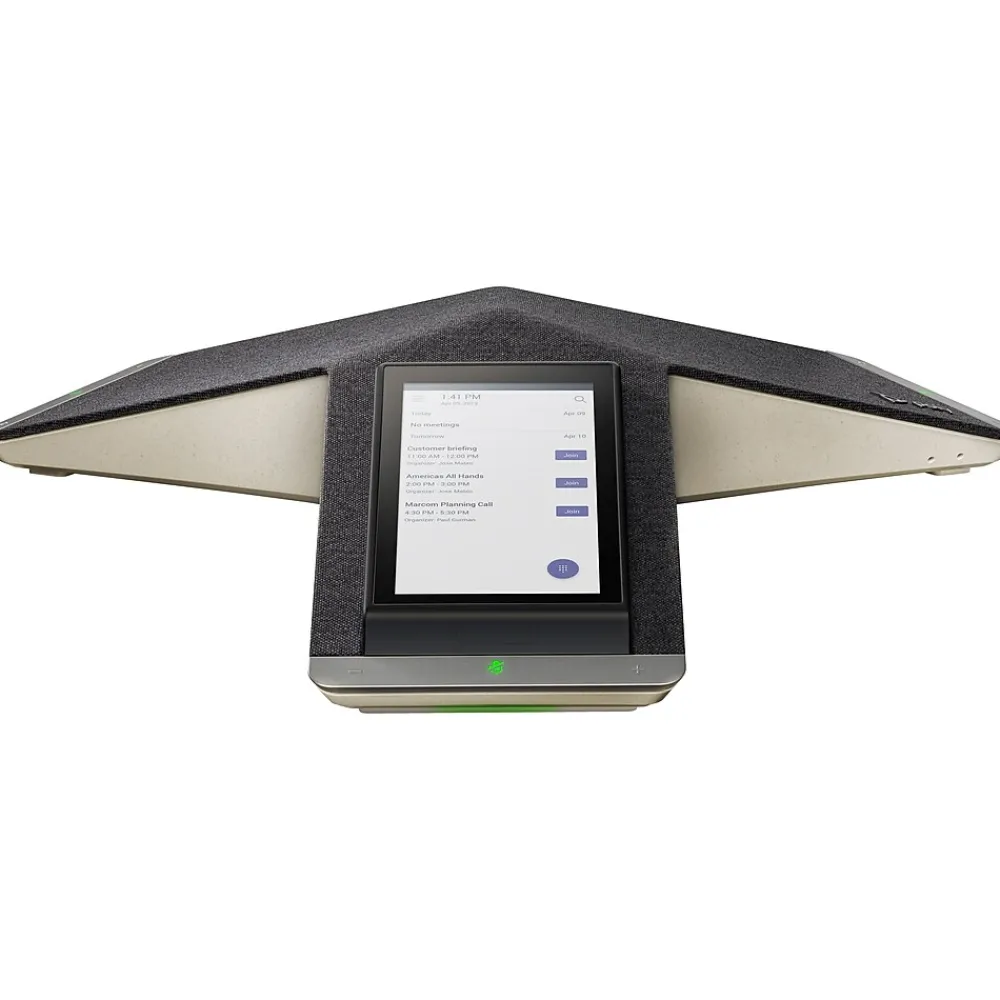 Poly Trio C60 3-Line IP Conference Telephone, Black/Grey (84C21AA)