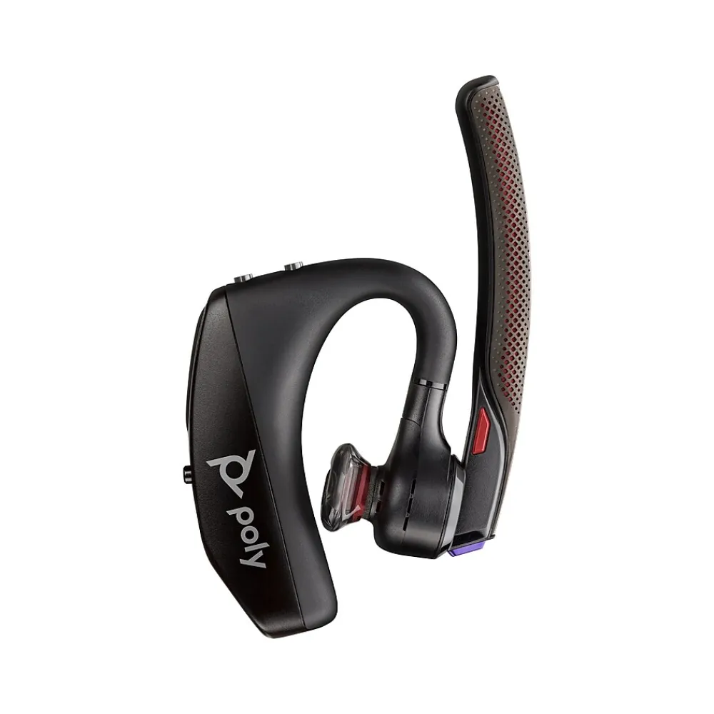 New Poly Voyager 5200 Office Noise Canceling Bluetooth Earbuds, USB Type-A/RJ11 (7W6D3AA#ABA)