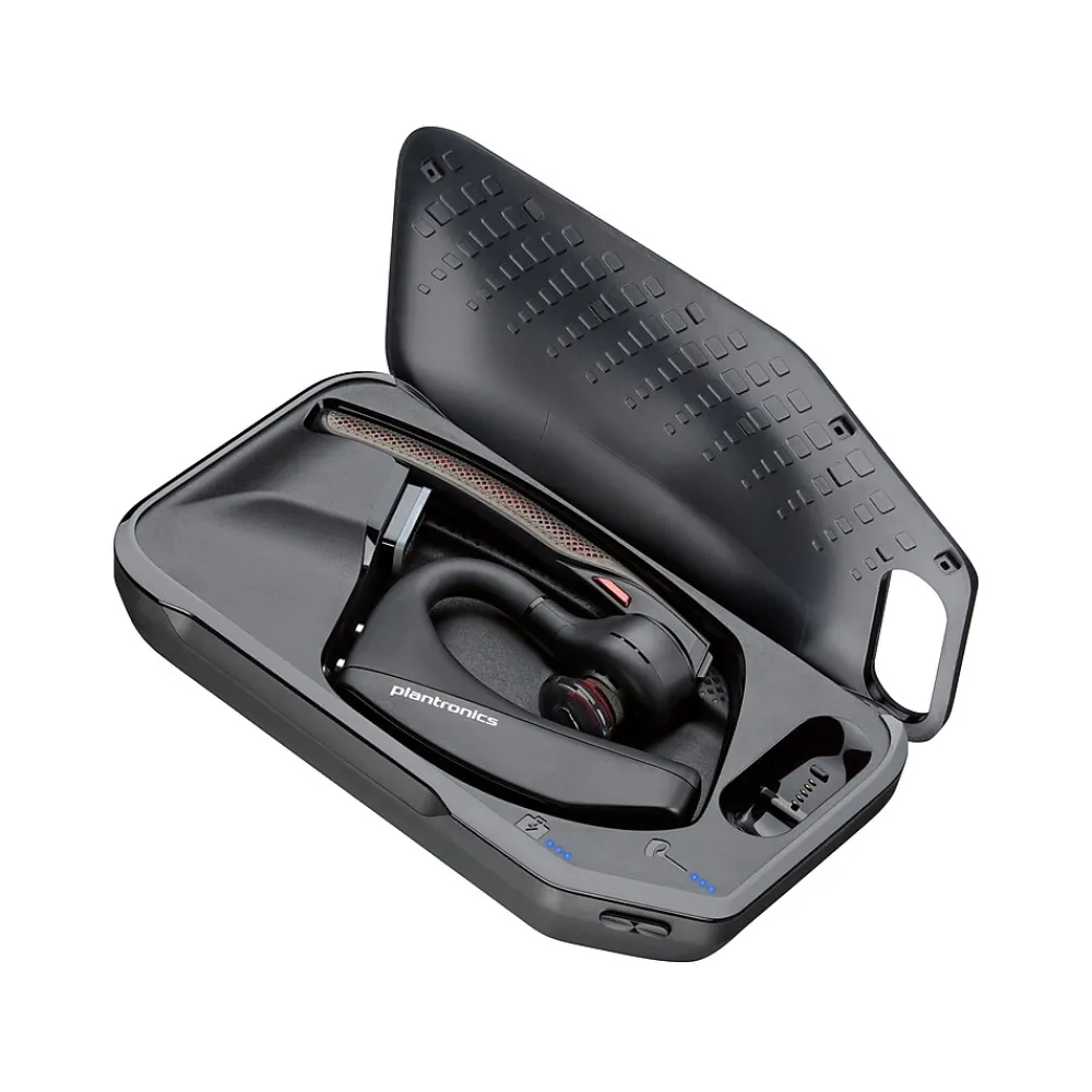 New Poly Voyager 5200 Office Noise Canceling Bluetooth Earbuds, USB Type-A/RJ11 (7W6D3AA#ABA)