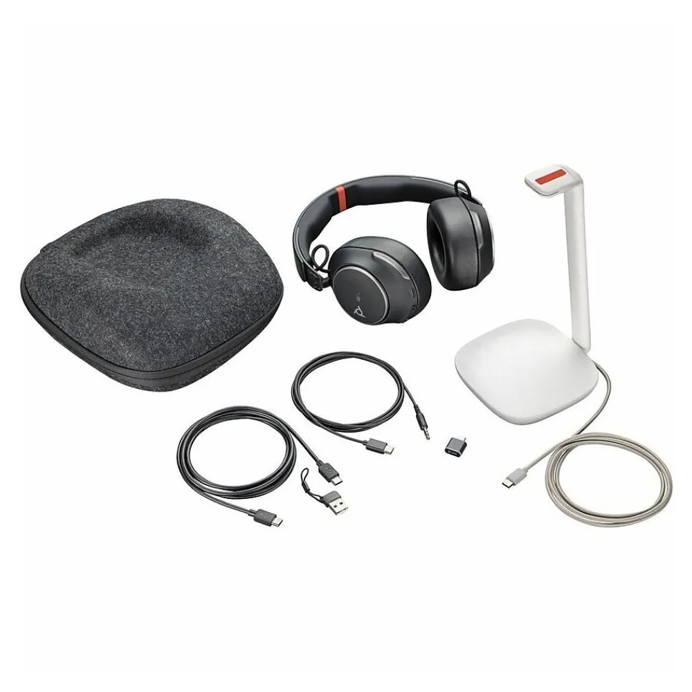 Poly Voyager Surround 85 UC Headset, Black (8G7T8AA)