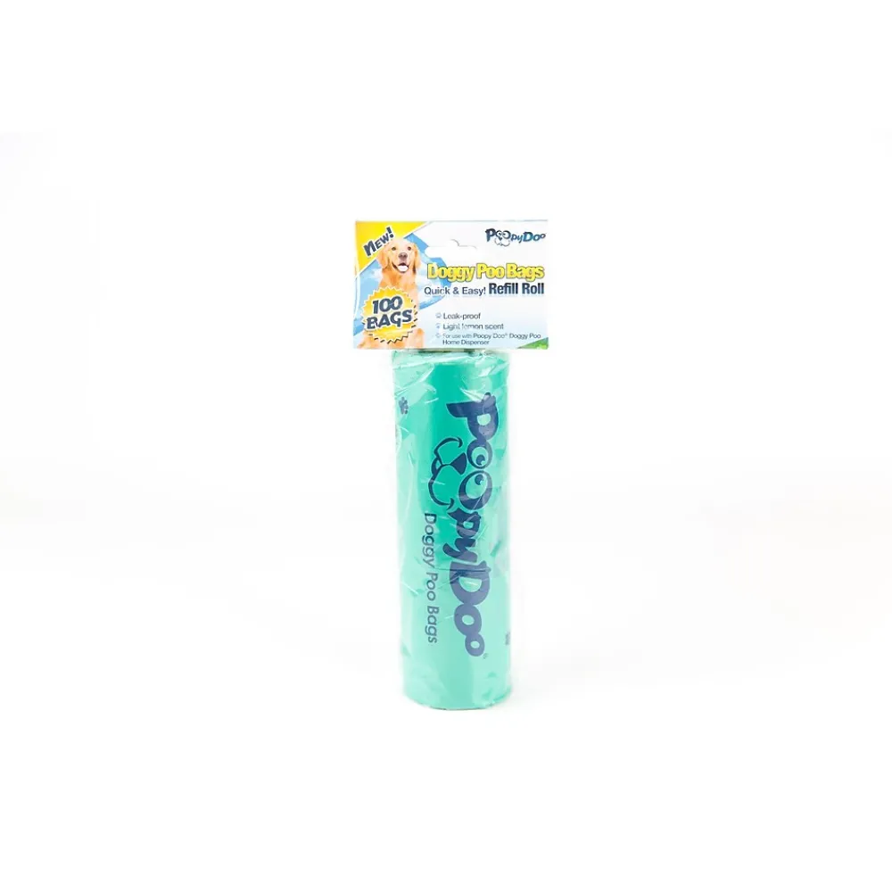 Doggy Doo Pet Waste Bags, Green, 12 Rolls/Case (RPD-DOGGY BAGS)<Poopy Pouch Online