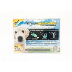 Pet Waste Bag Dispenser, Plastic, 100 Bags (RPD-DOGGY DSP)<Poopy Pouch Clearance