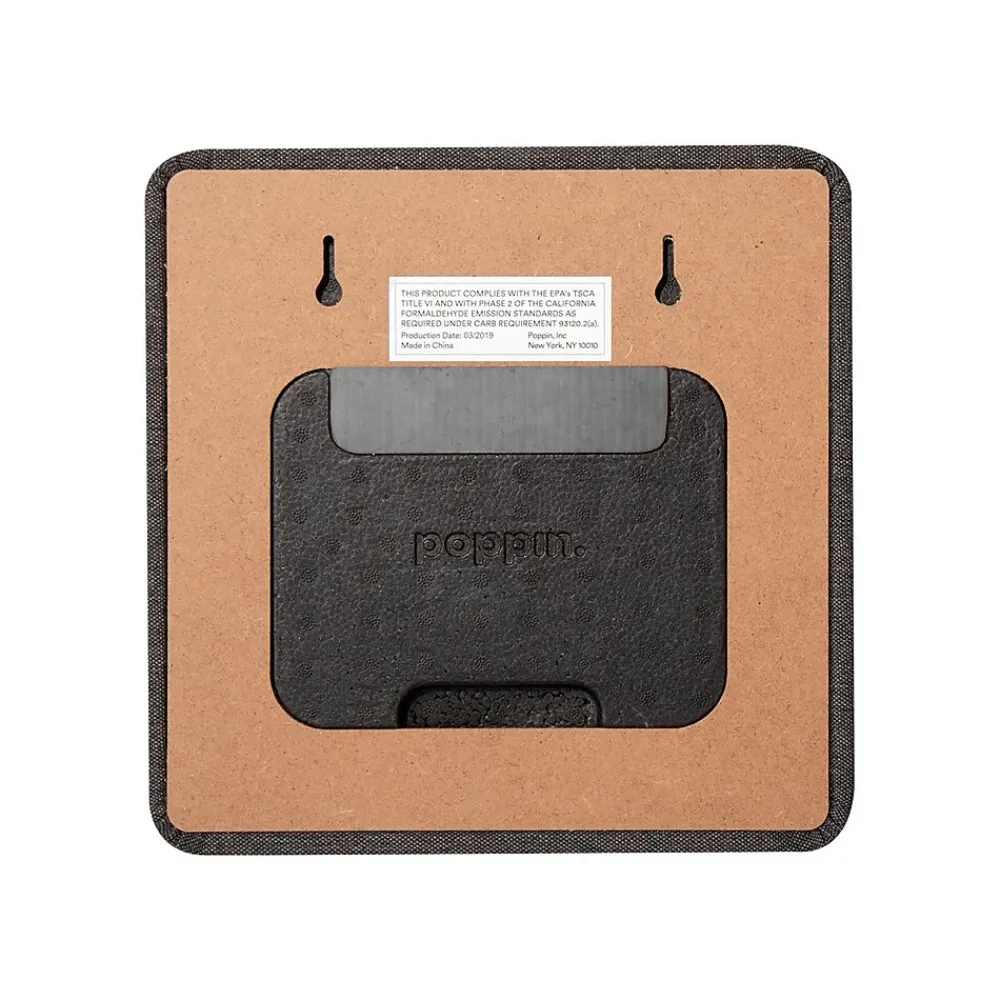 Bulletin*Poppin Fabric Pinboard, 1' x 1' (107120)