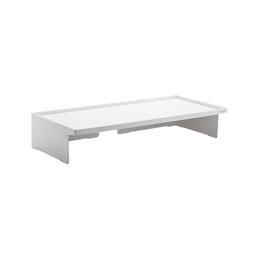 Online Poppin Monitor Riser, White (102092)