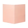 Pocket Folders|Poppin 2-Pocket Portfolio Folder, Blush/Light Gray (105225)