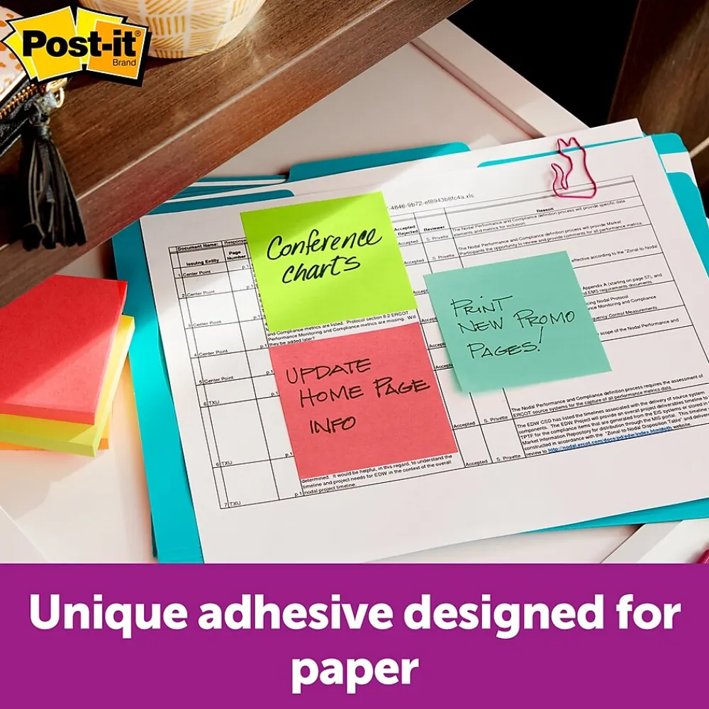 Pop-Up Dispensers*Post-it ® Designer Pop-up Notes and Flag Dispenser for 1" and 1/2" Flags and 3" x 3" Notes, Black (DS100)