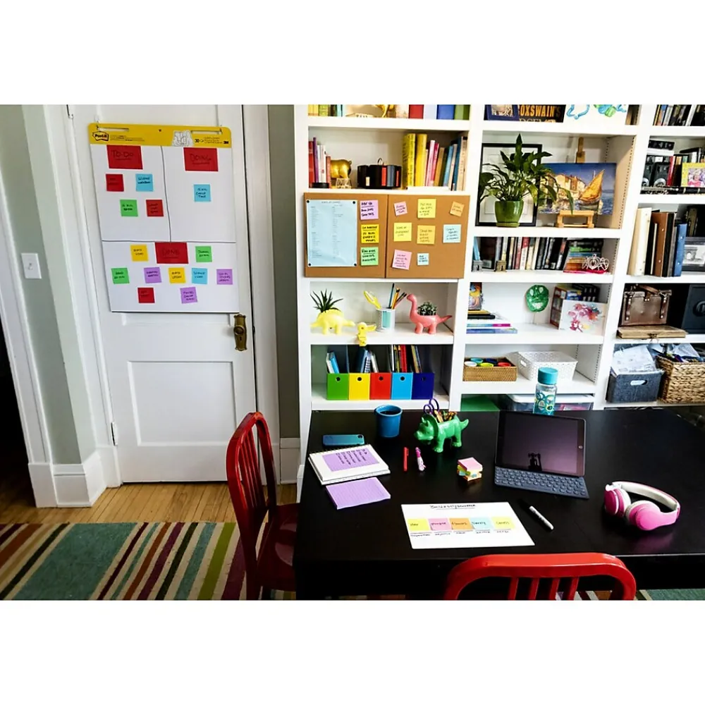 Dry Erase*Post-it ® Dry Erase Sheets, 7" x 11.3", 3/Pack (DEFSHEETS-3PK)