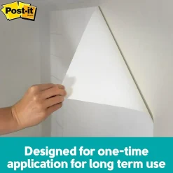 Dry Erase*Post-it Easy Erase Adhesive Dry-Erase Whiteboard, 3' x 2' (FWS3X2)