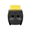 Sticky Notes*Post-it Note Dispenser, Owl Design, Black (OWL-330-BK)