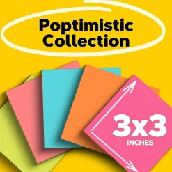 Post-It Notes*Post-it Notes, 3" x 3", Collection, 100 Sheet/Pad, 14 Pads/Pack (65414AN) Poptimistic