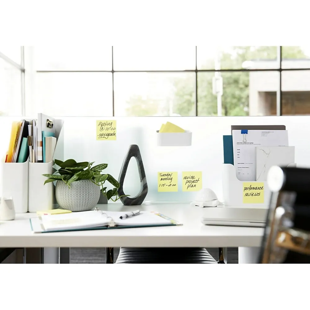 Post-It Notes*Post-it Recycled Super Sticky Pop-up Notes, 3" x 3", Canary Collection, 70 Sheet/Pad, 6 Pads/Pack (R330R-6SSCY) Canary Yellow