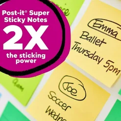 Post-It Notes*Post-it Recycled Super Sticky Notes, 4