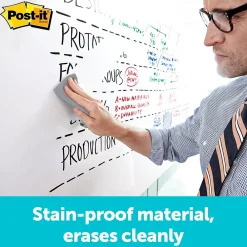 Dry Erase*Post-it Super Sticky Dry Erase Surface, 2' x 3' (DEF3X2)