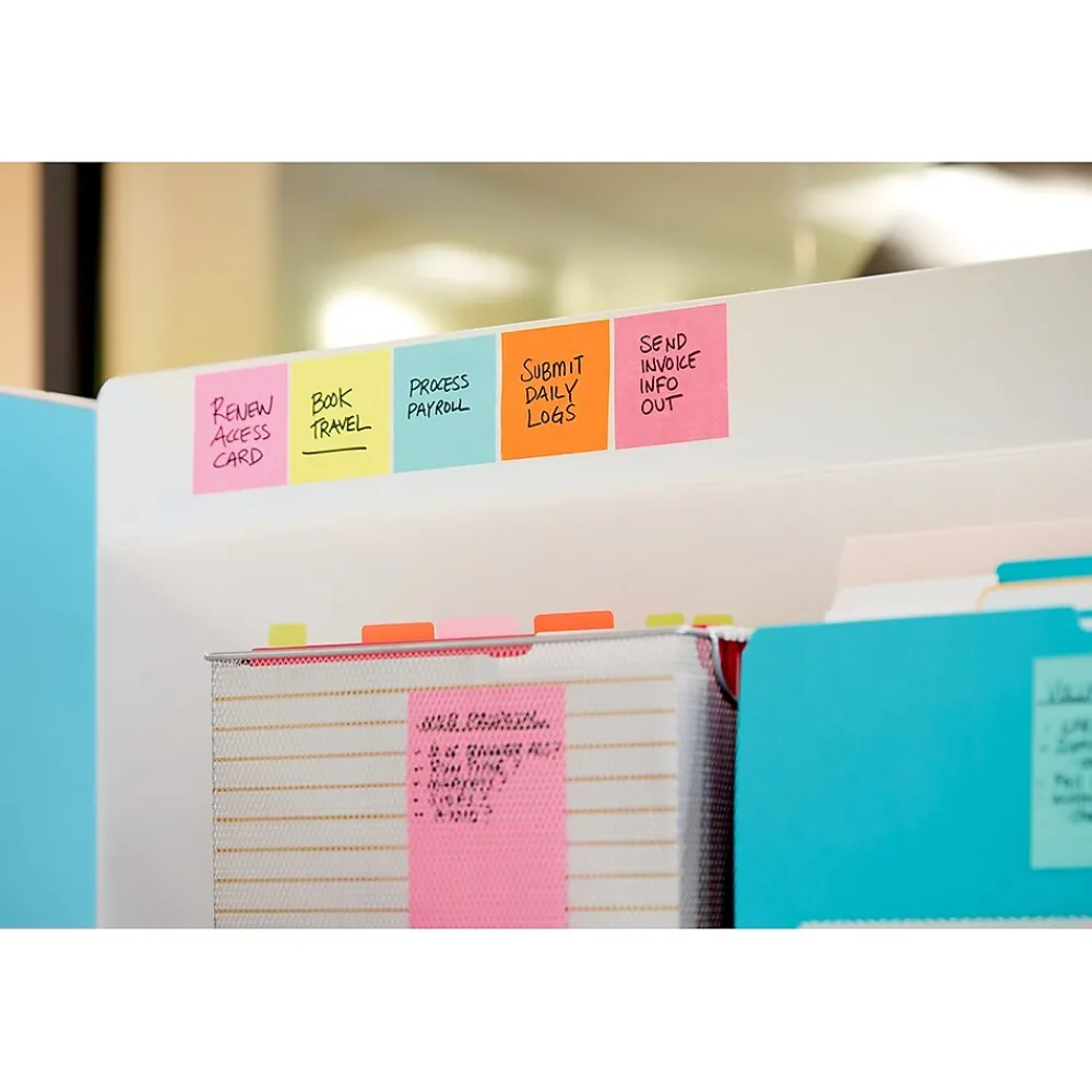 Pop-Up Dispensers*Post-it Super Sticky Pop-Up Notes Dispenser for 3" x 3" Notes, Black, 12 Pads (DS330-SSVA)
