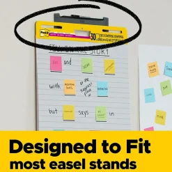 Easel Paper Pads*Post-it Super Sticky Wall Easel Pad, 25" x 30", Lined, 30 Sheets/Pad, 2 Pads/Pack (561WL-VAD-2PK)
