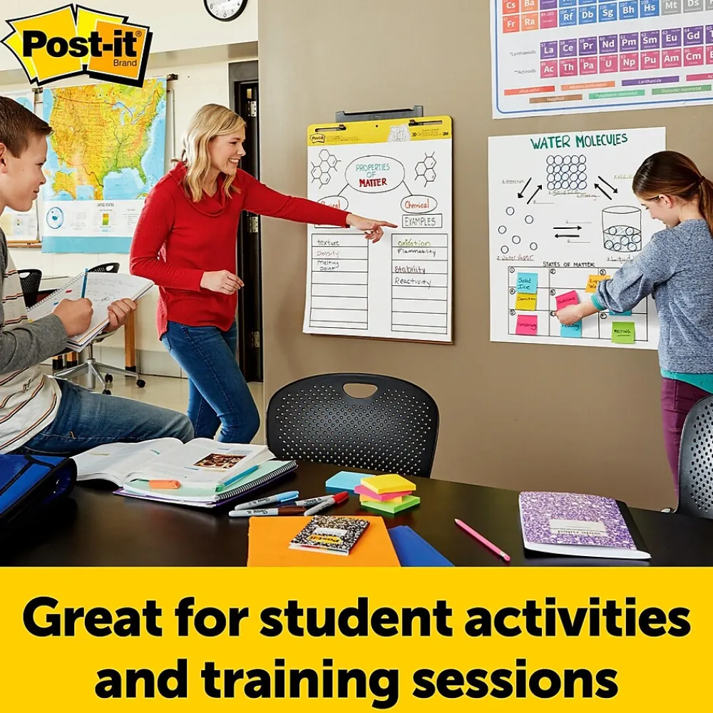 Easel Paper Pads*Post-it Super Sticky Wall Easel Pad, 20" x 23", 20 Sheets/Pad, 2 Pads/Pack (566)