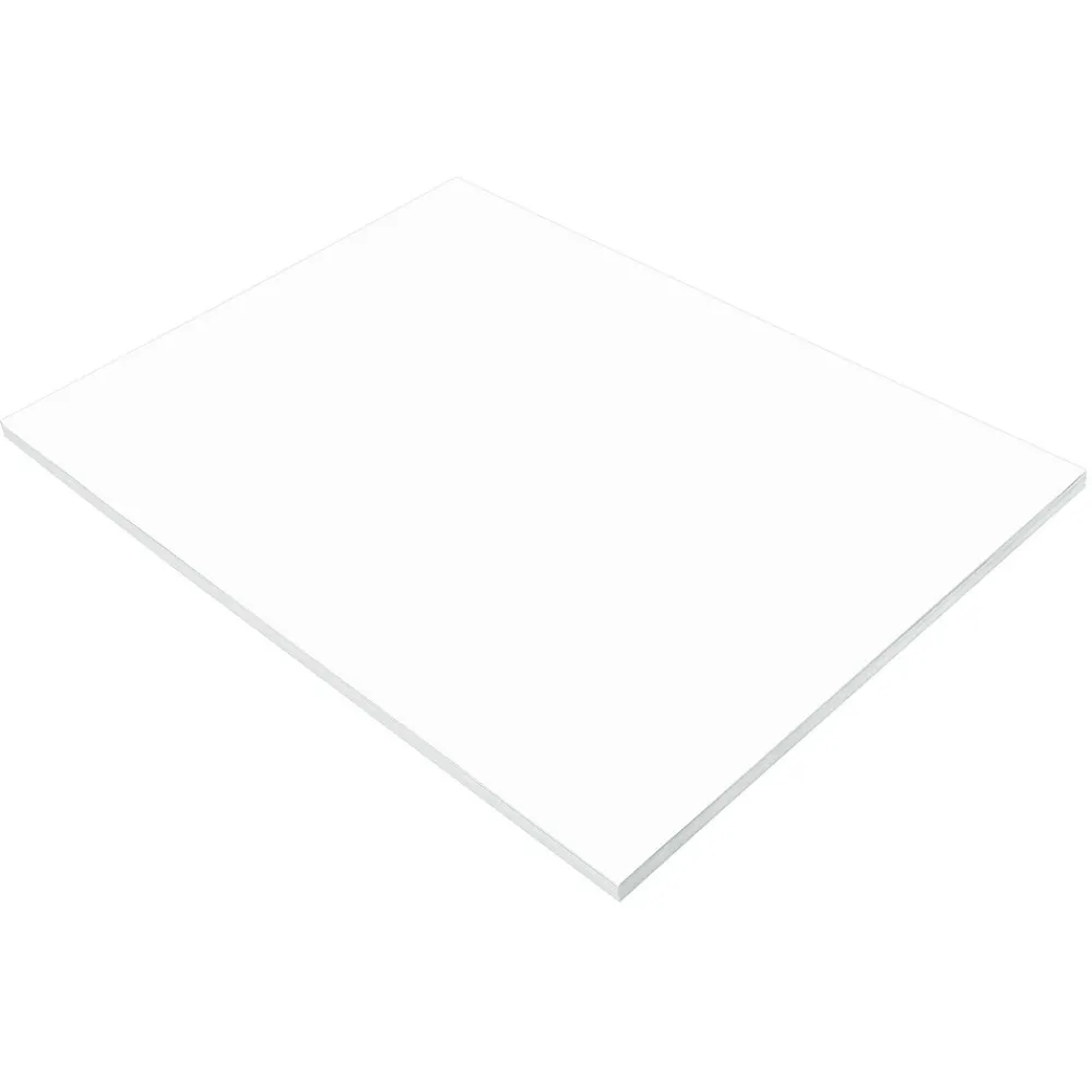 Construction Paper*Prang Construction Paper, 18" x 24", Bright White, 50 Sheets/Pack (P8717)