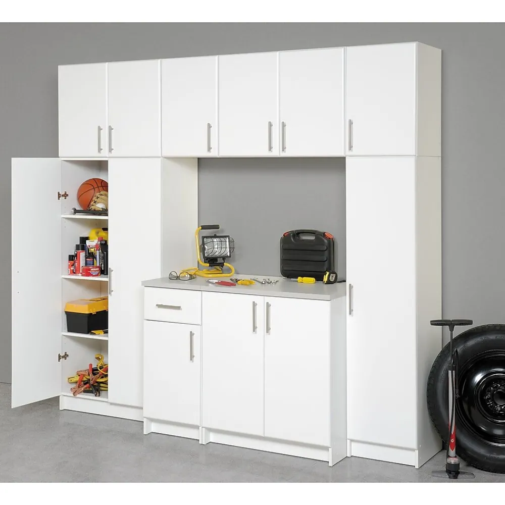 Storage Cabinets*Prepac ™ 65" Elite Broom Cabinet, White (WEB-1664)