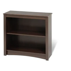 Bookcases*Prepac â„¢ 2 Shelf Bookcase, Espresso (EDL-3229)