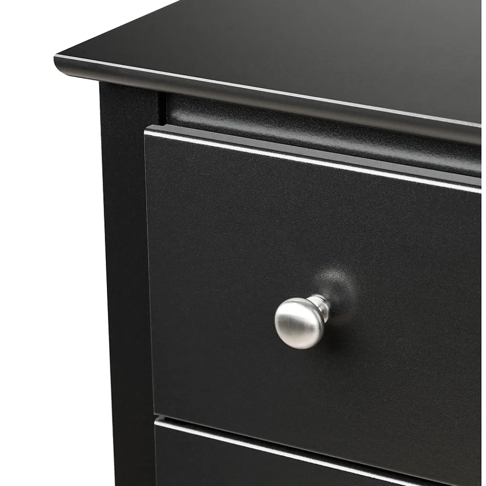 Storage Cabinets*Prepac ™ 53.25" Sonoma Tall 6 Drawer Chest, Black